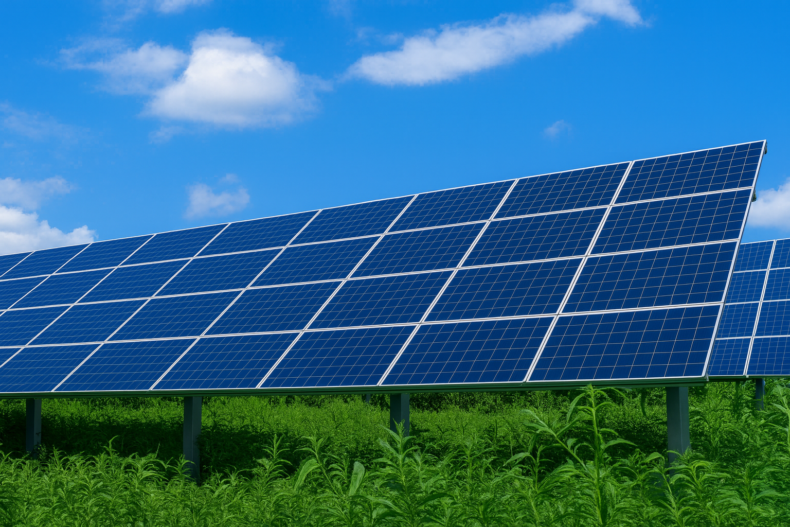 太陽光発電のイメージ